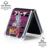 Dragon Ball Z Frieza Evolution Galaxy Z Flip6 Clear Case
